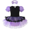 thumbnail image 2 of Baby Girl Princess Dress up Birthday Romper Tutu Dress w/Headband for 18-24 Month, 2 of 7