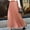 Hot Pink, variant on Idoravan Women's Basic Versatile Skirt Clearance Womens Solid Pleated Elegant Midi Elastic Waist Maxi Skirt
