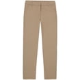 thumbnail image 1 of Pantalones ajustados de drill elástico NAZOD para uniforme escolar niñas, color caqui, talla 4, 1 of 1