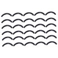 thumbnail image 4 of HAMPPLIES Eyelash Curler Pads 200Pcs Black Silicone Refill for Daily Use, 4 of 6