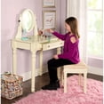 thumbnail image 4 of Linon Lorraine Wood Vanity Set in White, 4 of 19