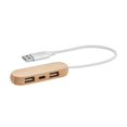 thumbnail image 1 of MidOcean Vina C Concentrateur USB en Bambou, 1 of 2