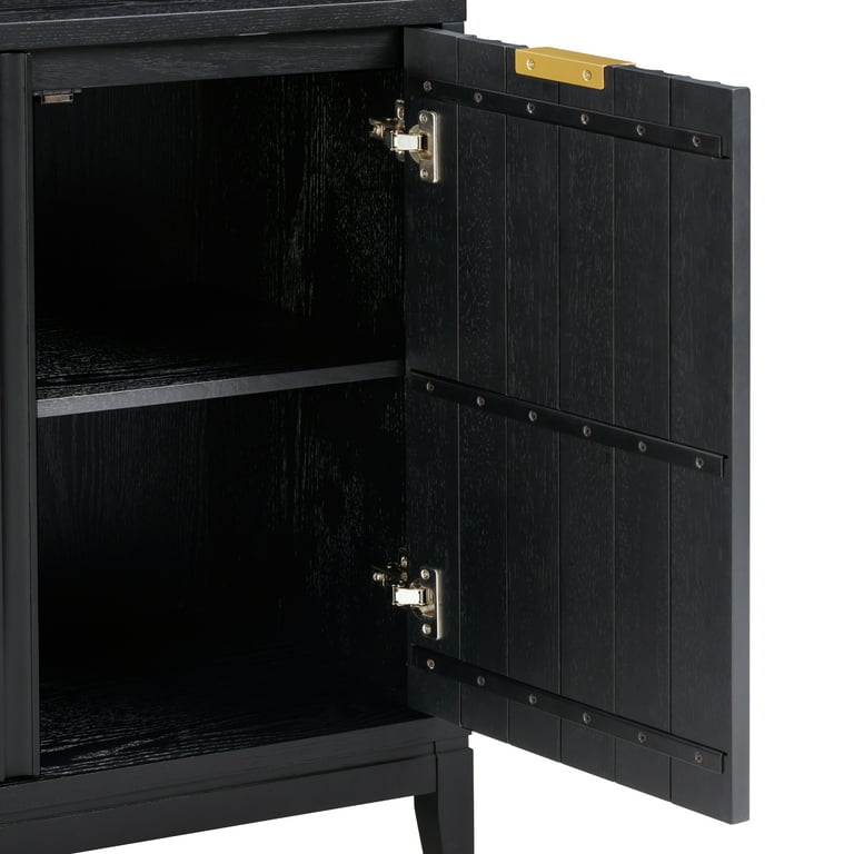 Nathan James 71804 Jasper Modern Sideboard Storage Accent Cabinet
