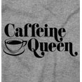 thumbnail image 2 of Caffeine Queen Coffee Addict Latte Women Plus Size Crewneck Sweatshirt Brisco Brands 3X, 2 of 5
