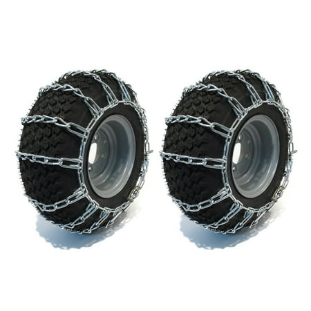 (1 Set) 2-Link Tire Chains Size 23x10.50-12