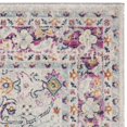 thumbnail image 2 of SAFAVIEH Madison Aylmer Floral Bordered Area Rug, Cream/Fuchsia, 4' x 6', 2 of 4