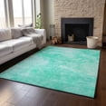 thumbnail image 3 of Dalyn Rugs Premium Machine Washable Mayfield AMF688 Teal 8' x 10' Rug, 3 of 7