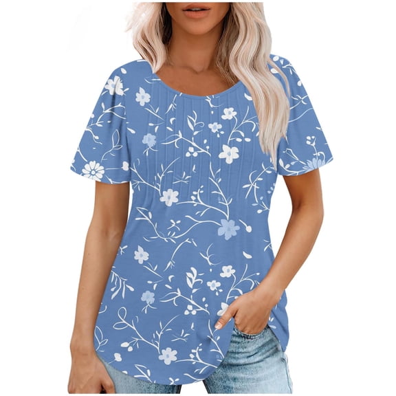 My Orders Cute Summer Tops for Women Floral Lace Blouses for Women Sexy Yoga Tops Women Loose Women Short Sleeve Tops Dressy Casual Plus Size Golf Shirts for Women