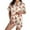 3-Yellow, variant on Arlun Satin Pajamas for Women Set 2026 New Funny Crayfish Pattern Print Button up Short Sleeve with Shorts Fashion Stripes Comfortable Sleepwear Loungewear 2 Piece Pjs 3-Yellow XL