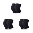 thumbnail image 4 of Wweixi 2pcs Polyester Breathable Knee Brace - Sweat-absorbing Quick Drying Fit All Leg Shape Extra Thick Black S 3Set, 4 of 6