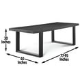 thumbnail image 2 of Steve Silver Yves Dining Table, 2 of 8