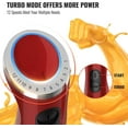 5in1 1000W 12 Speed Hand Immersion Blender Turbo Mode Handheld
