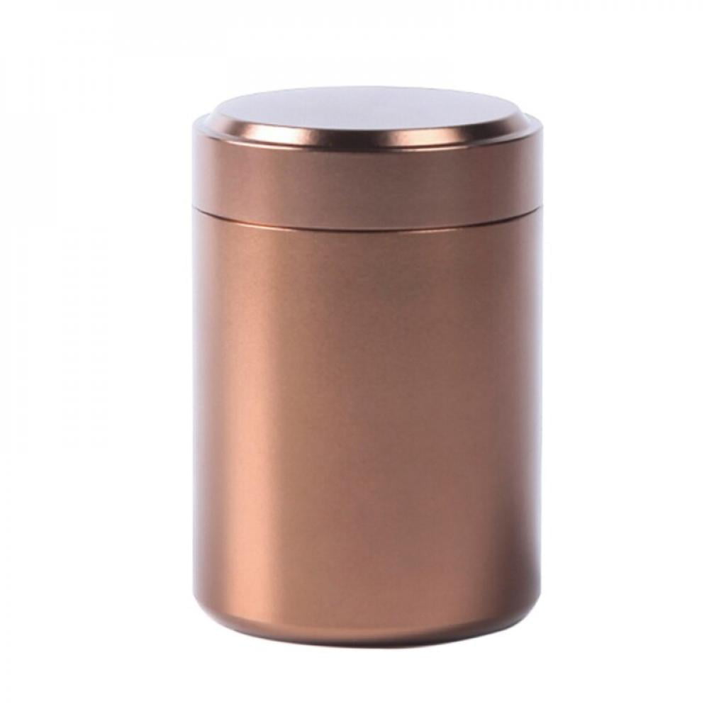 Outdoor EORTA 5 Pieces of Tea Box Storage Box Small Cylinder Beautiful Metal Box Home Storage Sealed Cans Coffee Tea Pot Container