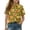 Green #12, variant on Girls T Shirts Short Sleeve Henley Cute Cartoon Animal Print Polo Shirts Button Closure Active Comfy Back to School Uniform, 130