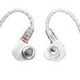 thumbnail image 1 of MEZE AUDIO ALBA | Auriculares con cable Auriculares intrauditivos con monitor para audiófilos | Adaptador USB-C incluido | Compatible con teléfonos inteligentes | Aislamiento de ruido | Chasis metálic, 1 of 5