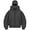 Dark Gray, variant on Unisex Balaclava Hoodie - 2-in-1 Double-Layer Zip Jacket with Built-in Ski Mask, Windproof Warm Winter Outerwear