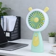 thumbnail image 3 of Handheld Portable Neck Fan, Hand held Fans with Strong Airflow, Desk Fan for Travel Essentials, Mini Fan that blow cold air, Ultra Quiet, Pocket Size for Indoor Outdoor, 3 of 7