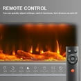 thumbnail image 5 of 51" Electric Fireplace Heater Wall Mount Heating Fireplace Insert Color Changing Flames 750W/1500W Indoor Heater Fire Place, 5 of 6