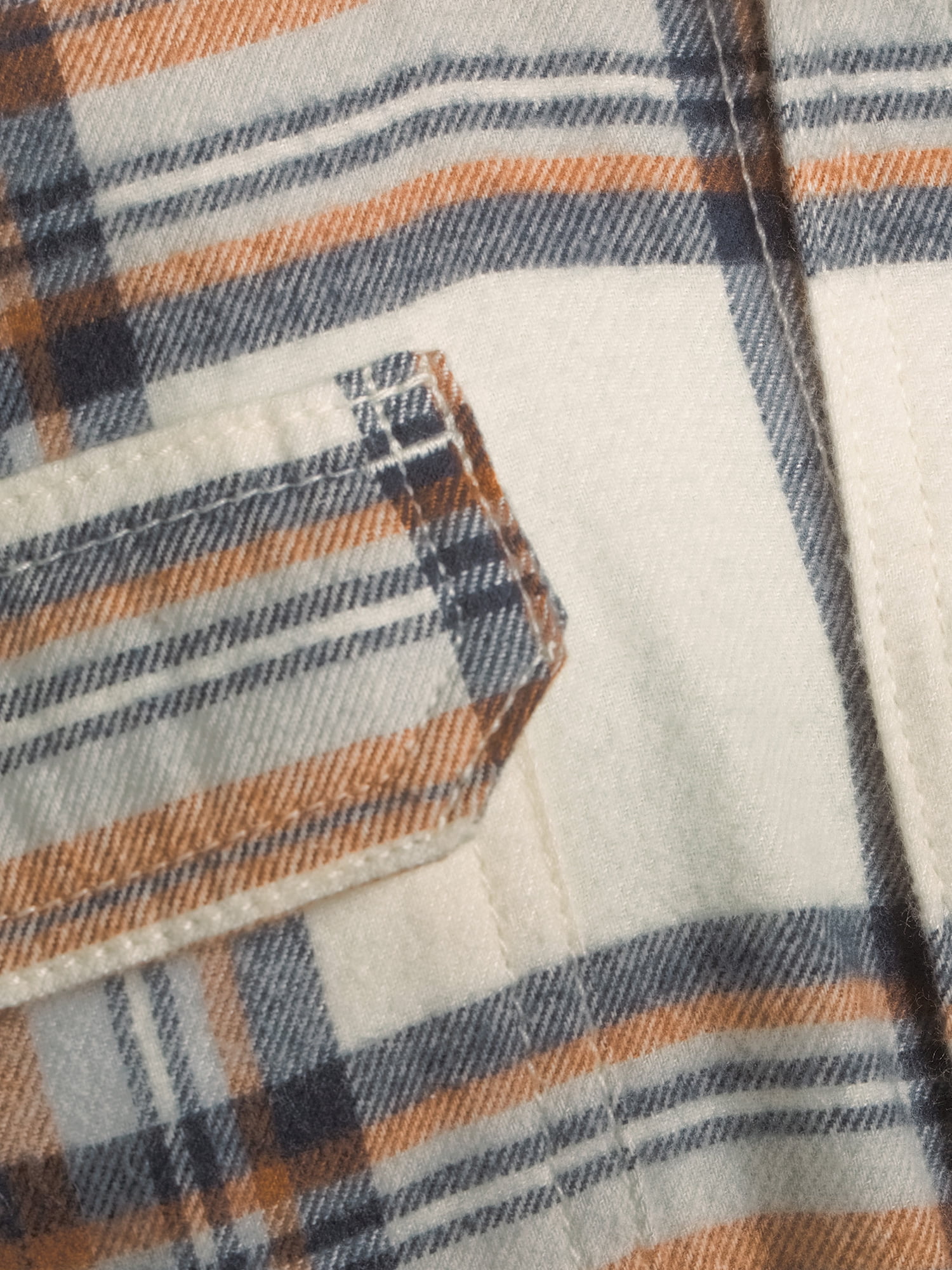 George Men's and Big Men's Super Soft Flannel Shirt, up to 5XLT