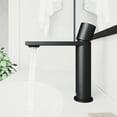 thumbnail image 3 of VIGO Halsey Single Handle Single-Hole Bathroom Faucet in Matte Black, 3 of 11
