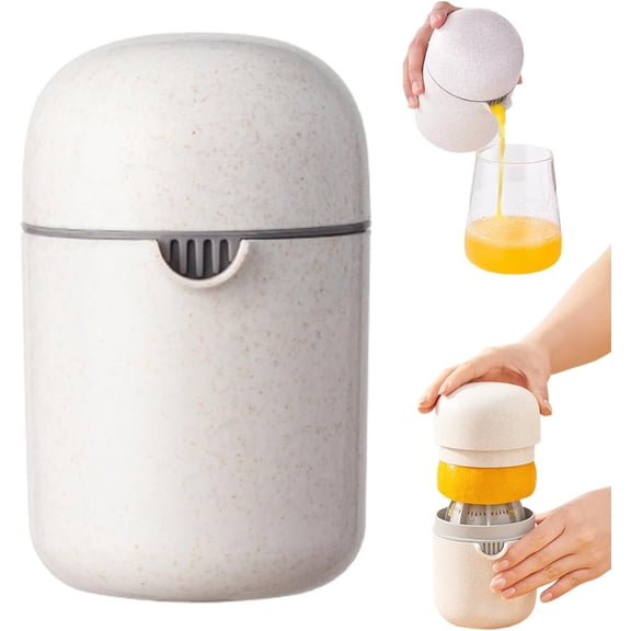 Lemon Squeezer and Citrus Lemon Juicer - Manual Hand Press for Oranges, Lemons, Grapefruits - Portable Juice Extractor