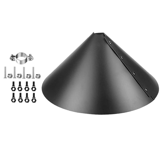 Comederos para pájaros colgantes Zulema Deflector de ardilla envolvente 16 pulgadas