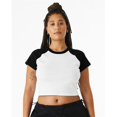 thumbnail image 1 of BELLA + CANVAS - Women's Micro Rib Raglan Baby Tee, 1 of 6