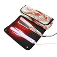 thumbnail image 3 of Hair Tool Organizer Bag with Heat Resistant Mat Removable Travel Storage Case for Hot Air Brushes Curling Irons Golden Carp, 3 of 8