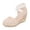 Beige, variant on Women's Espadrilles Wedges Sandals Fashion Closed Toe Platform Sandals Cross Elastic Strap on Shoes for Walking Summer Travel Black 5