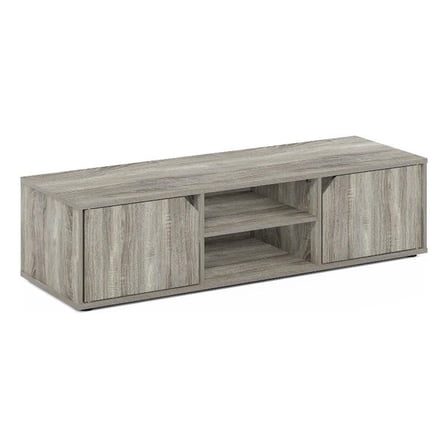 Pemberly Row Contemporary TV Stand for TV up to 55-inch in French Oak