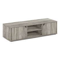Pemberly Row Contemporary TV Stand for TV up to 55-inch in French Oak
