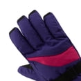 thumbnail image 2 of HOTFINGERS Adult Female Snow-Line Winter Gloves, Color: Purple/Magenta, Size: S, 2 of 5