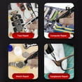thumbnail image 3 of Mini Electric Screwdriver Adjustable Torsion Settings 32 Bits Set Rechargeable Battery Fast Charging for Repairing, 3 of 7
