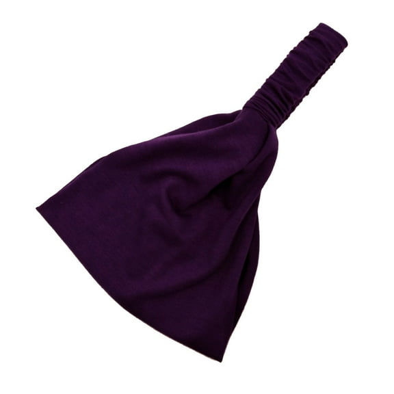 Headband for Women under $5! CQCYD Women's Sports Headband, Elastic Sweat Absorbent Hair Bandana, Wide Head Wrap for Yoga Running Fitness, Non-Slip Workout Headband