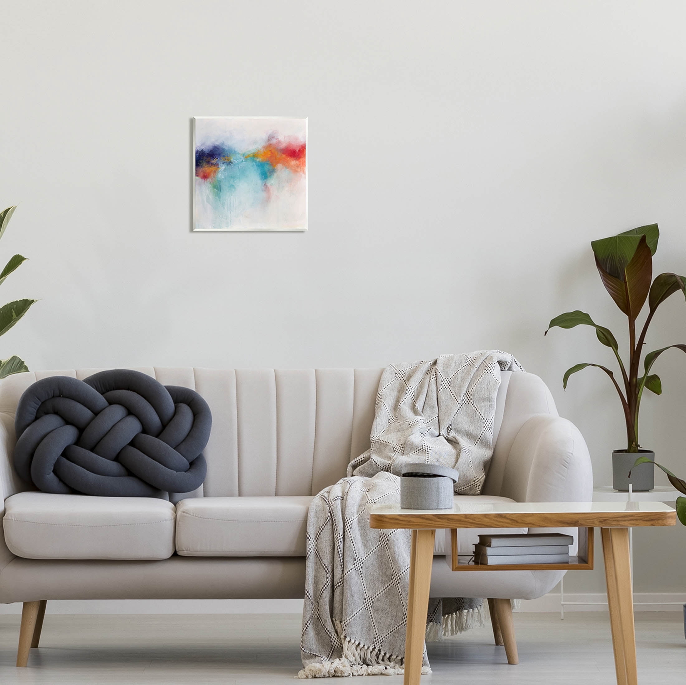 Stupell Industries Vivid Modern Bold Arrangement Painting Unframed Art Print Wall Art, Design by Karen Hale