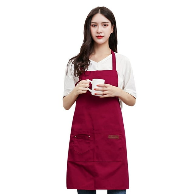 Canvas Pockets Apron Crafts Baking Chefs Kitchen Cooking BBQ Plain Server Aprons with Designs 3 Pocket Apron Fame The Are Looking at Again Towel plus Size Barber Smock for Women Aprons for Women with