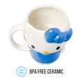 thumbnail image 3 of Vestido azul de cuerpo entero Mug Silver Buffalo Sanrio Hello Kitty, 3 of 4