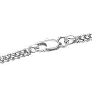 1/2 Carat T.W. Diamond Silver tone Brass 2-pcs Fashion Jewelry set.