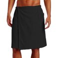 thumbnail image 3 of byLora Spa Bath Wrap Towel for Men - Charcoal Color-One Size, 3 of 4