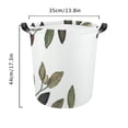 thumbnail image 3 of FANNA Leaves Buds Branch Oxford Cloth Clothes Storage Bucket Toy Organizer Laundry Hamper Round Basket One size, 3 of 6