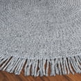 thumbnail image 3 of SAFAVIEH Renewal Issam Solid Area Rug, Grey, 4' x 4' Round, 3 of 7