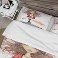 thumbnail image 4 of Designart 'Fashionable teenage girl' Glamour Duvet Cover Set, 4 of 4