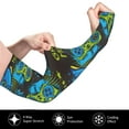 thumbnail image 3 of Bingfone Farmers Gardening Sleeves Sun Protection Arm Cooling Sleeves For Women Men With Thumb Hole - Play Game, 3 of 8