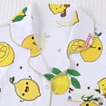 thumbnail image 7 of Cute Pajamas Sets for Women 2 Piece Casual Short Sleeve Fruit Sleepwear Loose Soft Shorts Trendy Pj Sets Yellow 2XL, 7 of 7