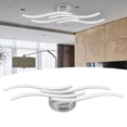 thumbnail image 4 of Ceiling Light Fixtures, Wavy Warm Light Decorative Ceiling Lamp  For Bedroom For Study Room For Cafe For Livingroom For Office For Home, 4 of 8