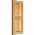 thumbnail image 3 of 10 3/4"W x 24"H TimberCraft Two 5 3/8" Boards Framed Board-n-Batten Shutters, Rough Sawn Western Red Cedar (Per Pair), 3 of 13
