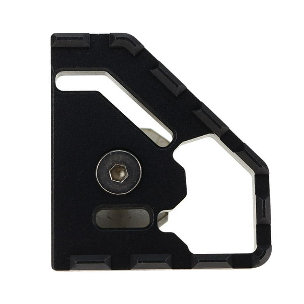 Palanca de freno de pie Peda Peg Pad ampliación extensión ajuste para Negro Baoblaze Extensor de Peda Peg Pad
