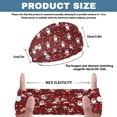 thumbnail image 7 of Jiueut Christmas Nurse Button Headband Santa Claus Elastic Sports Headbands Thick Non-Slip Hair Bands for Women and Men Headbands for Masks with Buttons for Nurses, 7 of 7