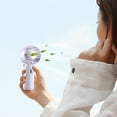thumbnail image 5 of XGFHYJEH Hand Held Fan, Mini Fan Handheld, Hand Held Fan Rechargeable, Portable Folding Hand Held Cooling Fan, 5 of 6