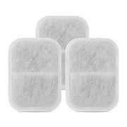 OWNPETS Replacement Cotton Activated Carbon Filters for Cat Dog, Pet Water Drinking Fountain 3 Packs